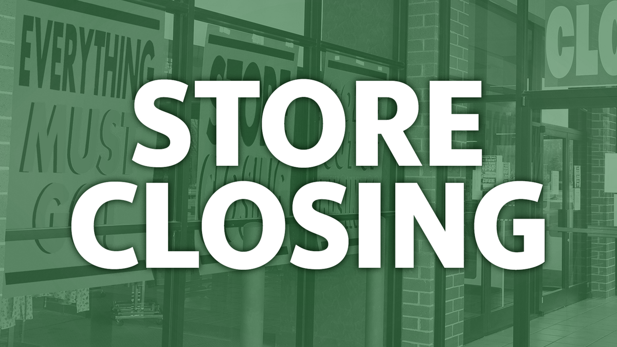 Store closing photoillustration